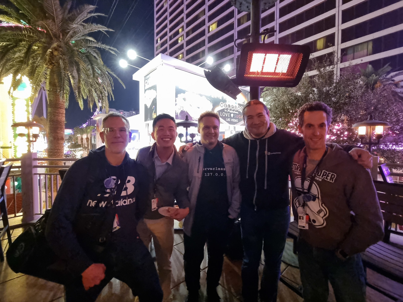 Amdocs family AWS Ambassadors (present at re:invent, two others couldn’t make it)