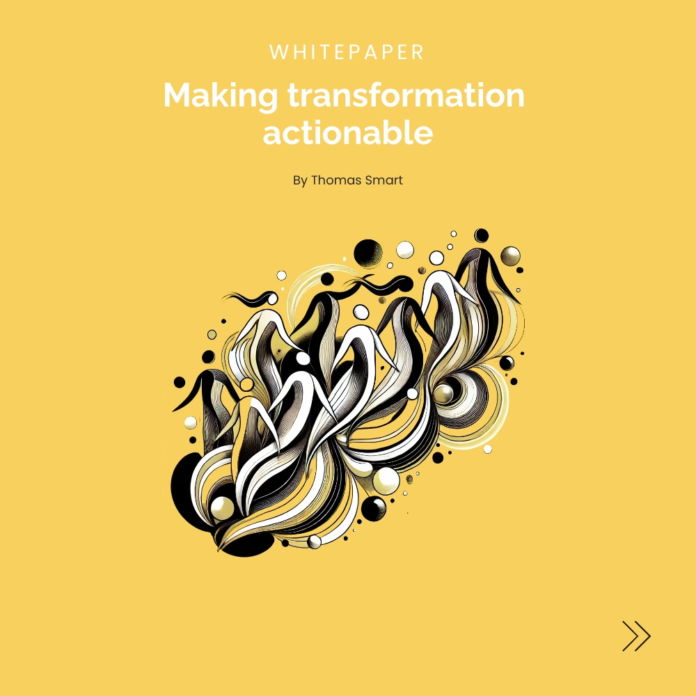 image from Whitepaper: Making transformation actionable